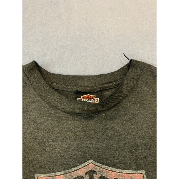 VTG '90 3D Emblem HARLEY DAVIDSON Boulder Colorado BIKER MOTORCYCLE USA SHIRT XL - Picture 8 of 14
